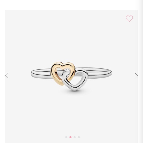 Pandora Jewelry - MOVING SALE Pandora Interlocked Hearts Ring